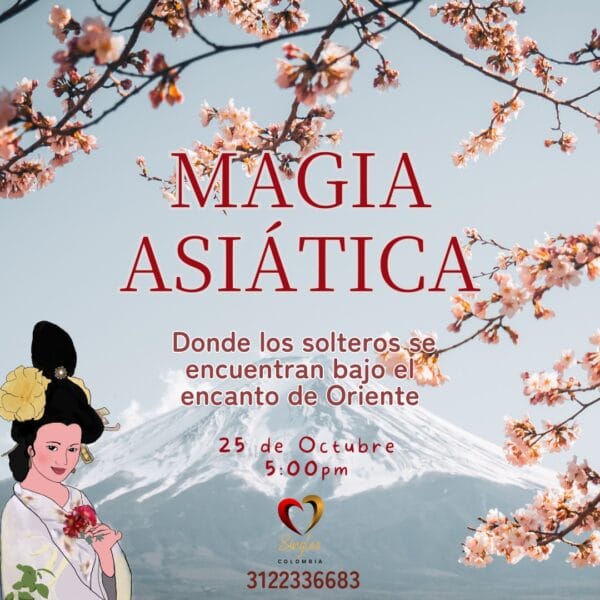 Magia Asiática: Bogotá 25 de octubre