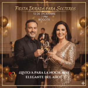 Fiesta dorada: 13 de diciembre en Bogotá