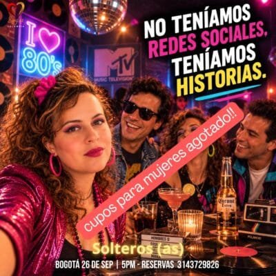 Recuerdos & Conexiones · Especial 80's y 90's — Bogotá, 26 de septiembre