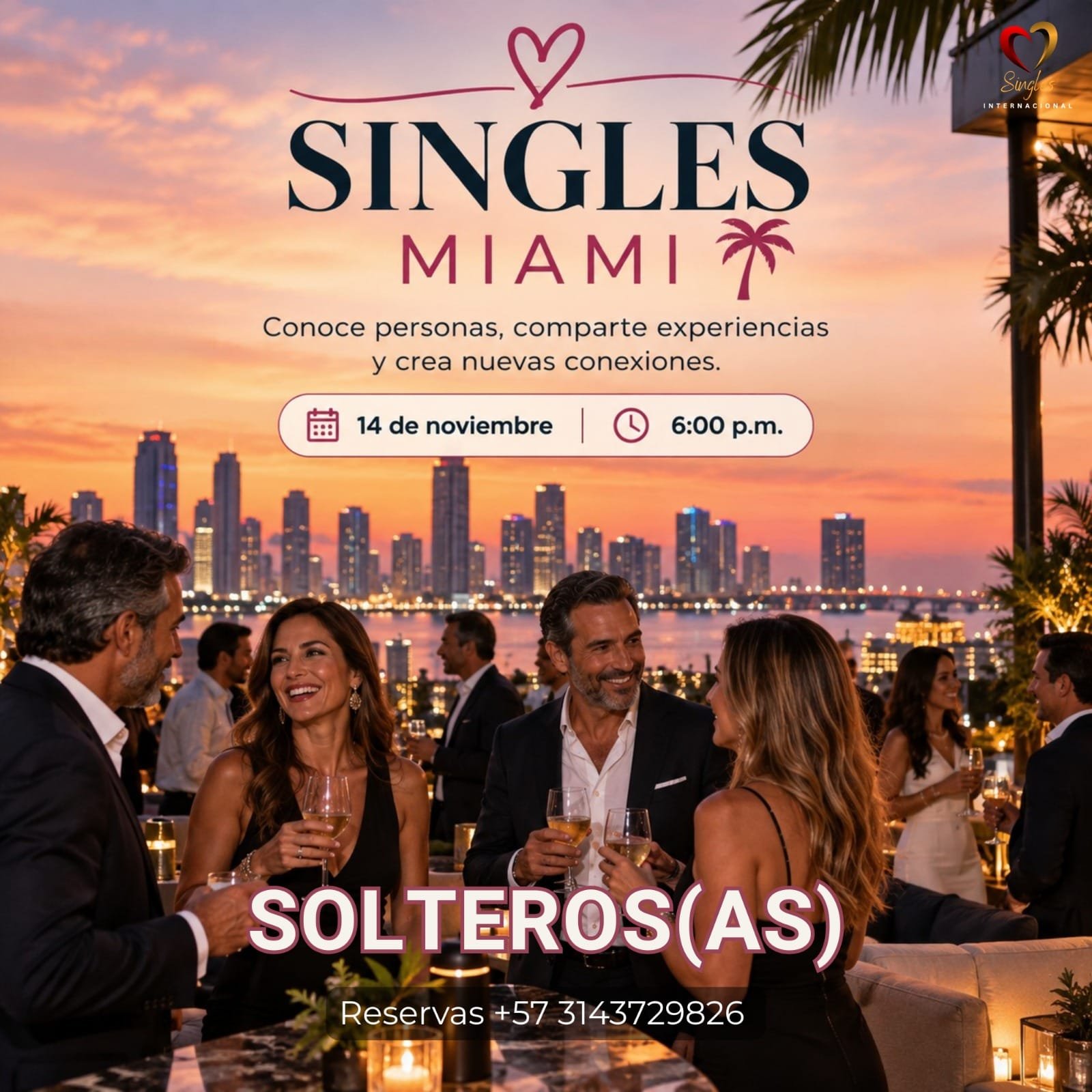 SINGLES MIAMI: 14 de noviembre