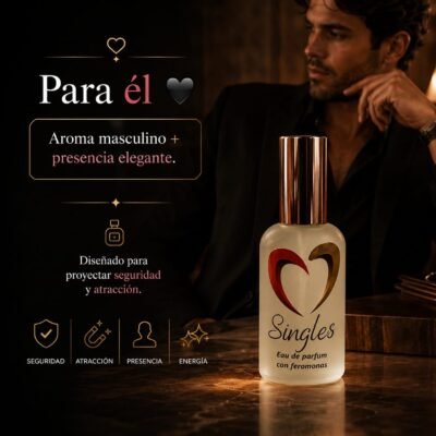 Perfume Singles para hombre con feromonas, eau de parfum